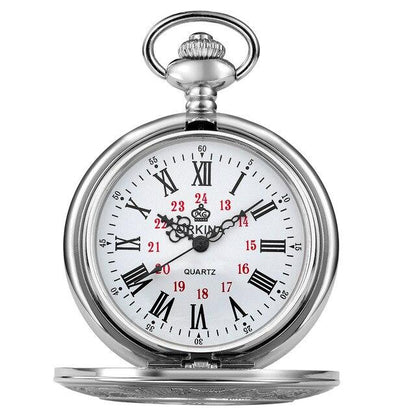 Montre à gousset de bureau mouvement à remontage mécanique Ma montre à gousset