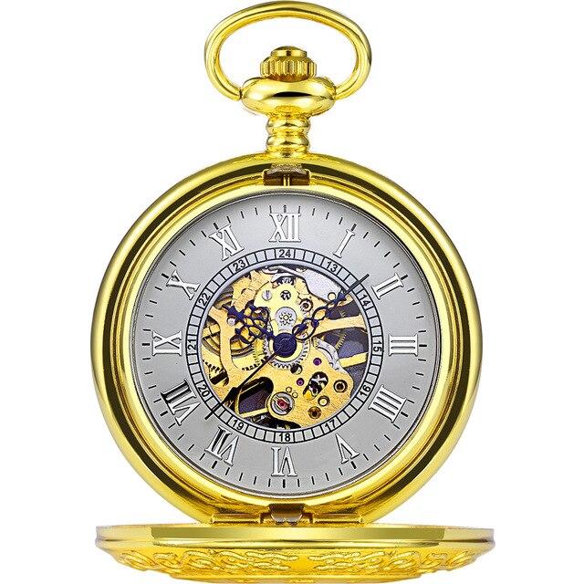 Montre à gousset de bureau mouvement à remontage mécanique Ma montre à gousset