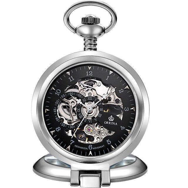 Montre à gousset de bureau mouvement à remontage mécanique Ma montre à gousset