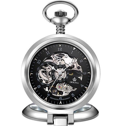 Montre à gousset de bureau mouvement à remontage mécanique Ma montre à gousset