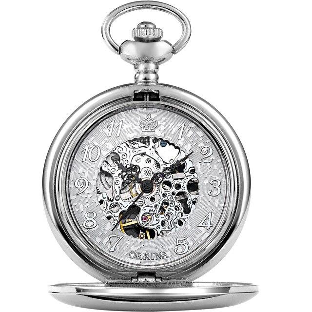 Montre à gousset de bureau mouvement à remontage mécanique Ma montre à gousset