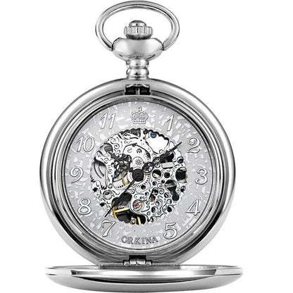 Montre à gousset de bureau mouvement à remontage mécanique Ma montre à gousset