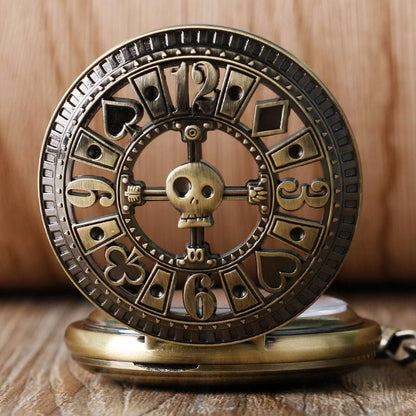 Montre à gousset mecanique à mouvement automatique thematique du jeux Ma montre à gousset