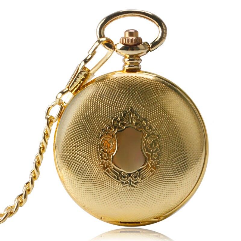 Montre à gousset mécanique à remontage automatique par balancier et manuel boitier doré Ma montre à gousset