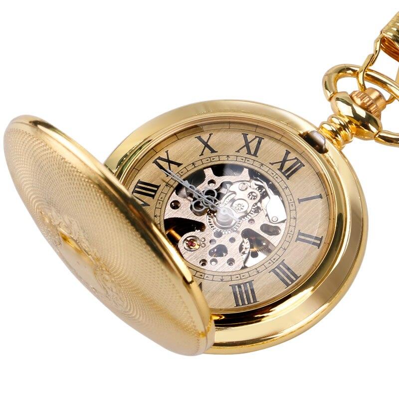 Montre à gousset mécanique à remontage automatique par balancier et manuel boitier doré Ma montre à gousset