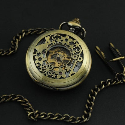 Montre à gousset mecanique à remontage manuel "Alice" Ma montre à gousset