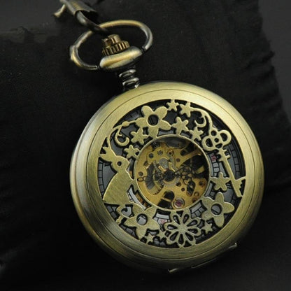 Montre à gousset mecanique à remontage manuel "Alice" Ma montre à gousset