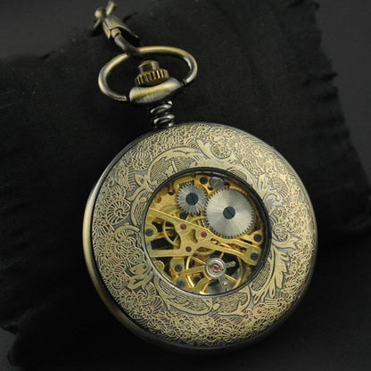Montre à gousset mecanique à remontage manuel "Alice" Ma montre à gousset