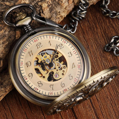 Montre à gousset mécanique à remontage manuel SUR LA THEMATIQUE DU CHEVAL Ma montre à gousset