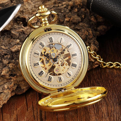 Montre à gousset mécanique à remontage manuel à l'effigie du renne Ma montre à gousset