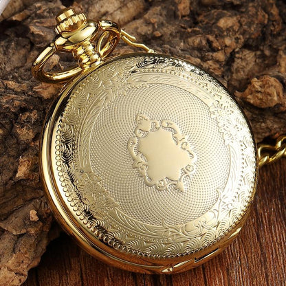 Montre à gousset mécanique à remontage manuel à l'effigie du renne Ma montre à gousset