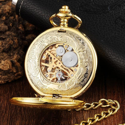 Montre à gousset mécanique à remontage manuel à l'effigie du renne Ma montre à gousset