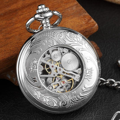 Montre à gousset mécanique à remontage manuel à l'effigie du renne Ma montre à gousset