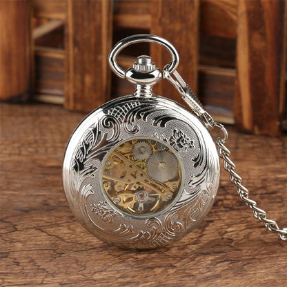 Montre à gousset mécanique à remontage manuel boitier doré Ma montre à gousset