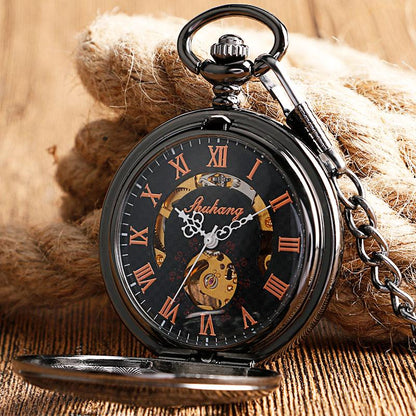 Montre à gousset mécanique à remontage manuel capot ajouré Ma montre à gousset