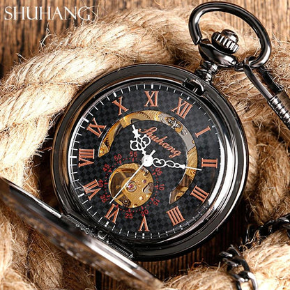 Montre à gousset mécanique à remontage manuel capot ajouré Ma montre à gousset