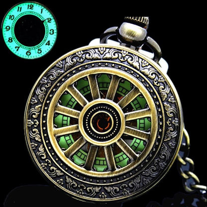 Montre à gousset mécanique à remontage manuel et cadran luminescent Ma montre à gousset