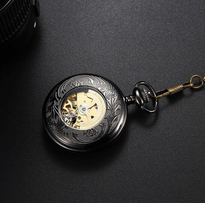 Montre à gousset mécanique à remontage manuel et cadran luminescent Ma montre à gousset