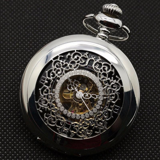 Montre à gousset mouvement mécanique finement décorée Ma montre à gousset