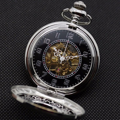 Montre à gousset mouvement mécanique finement décorée Ma montre à gousset