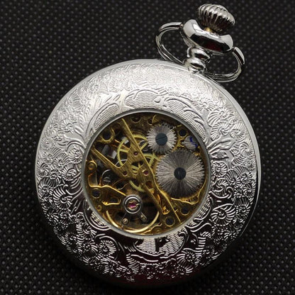 Montre à gousset mouvement mécanique finement décorée Ma montre à gousset