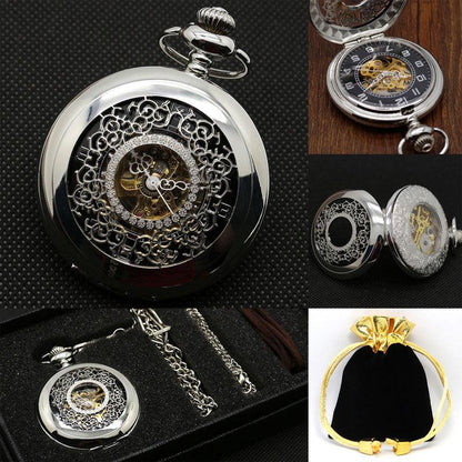 Montre à gousset mouvement mécanique finement décorée Ma montre à gousset