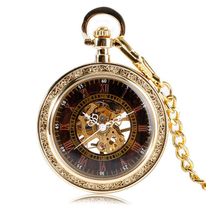 Montre à gousset mouvement mécanique sans capot à remontage manuel Ma montre à gousset