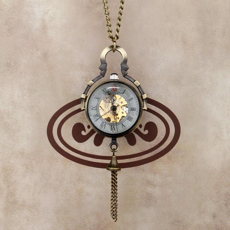 Montre à gousset ronde mouvement mécanique à remontage manuel Ma montre à gousset