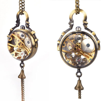 Montre à gousset ronde mouvement mécanique à remontage manuel Ma montre à gousset