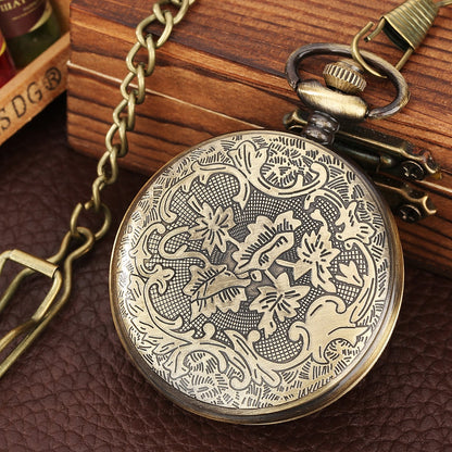 Montre a gousset Aztèque, mouvement Quartz Ma montre à gousset