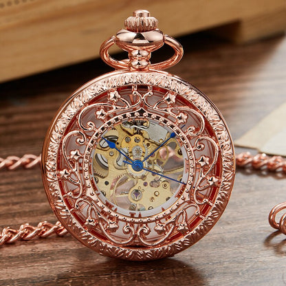 Montre à gousset mécanique vintage chic à remontage manuel Ma montre à gousset