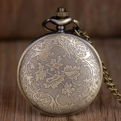 Montre à gousset quartz et fleure géométrique style année 70 Ma montre à gousset