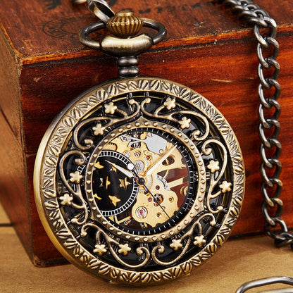 Montre à gousset mécanique vintage chic à remontage manuel Ma montre à gousset